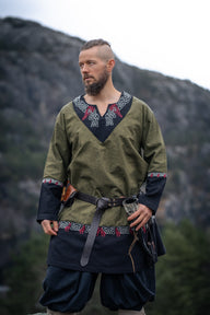 Viking Tunic Haakon, olive green