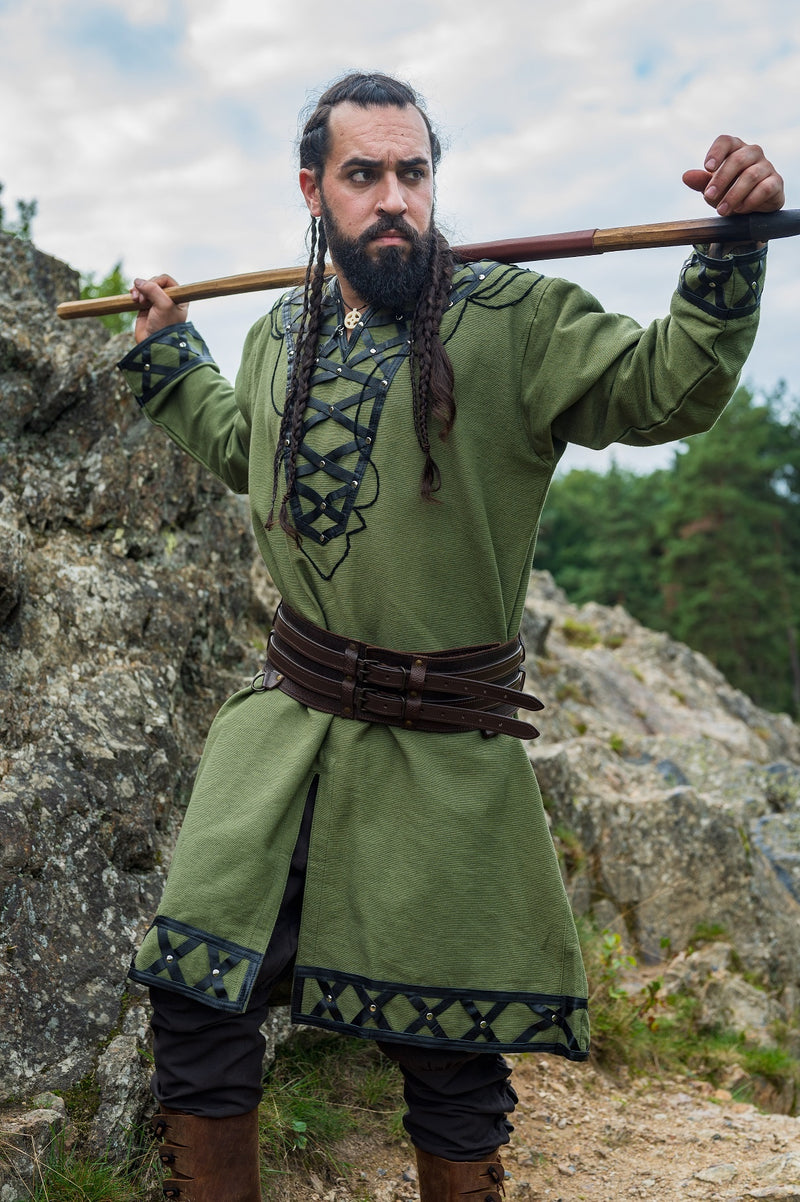 Viking tuniek Farulfr, groen