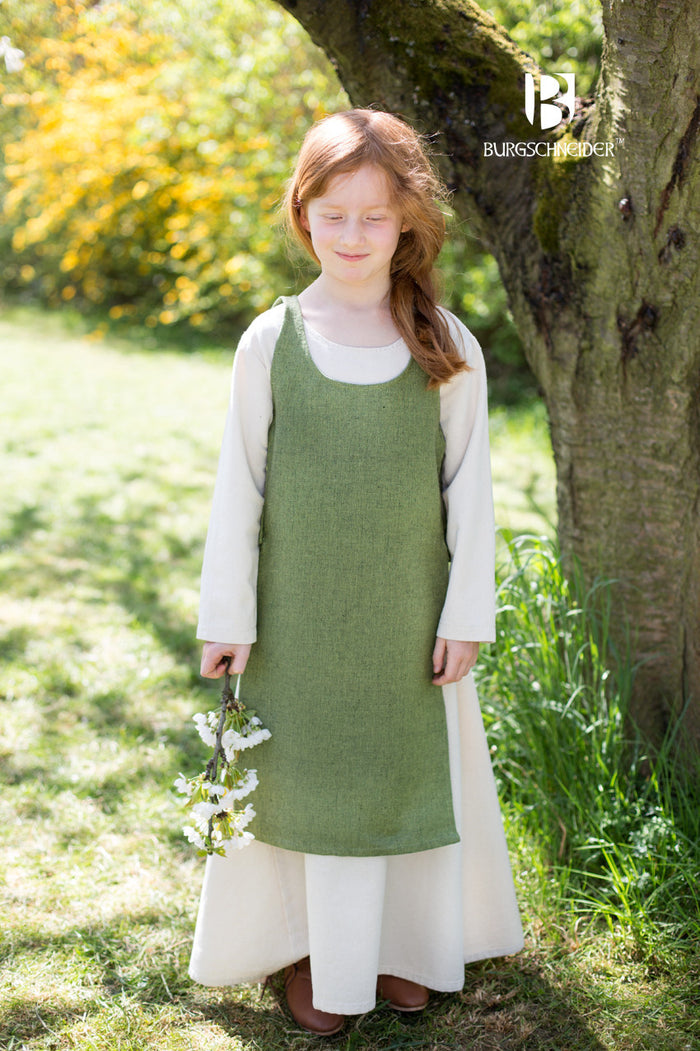 Medieval hangeroc Ylva, green