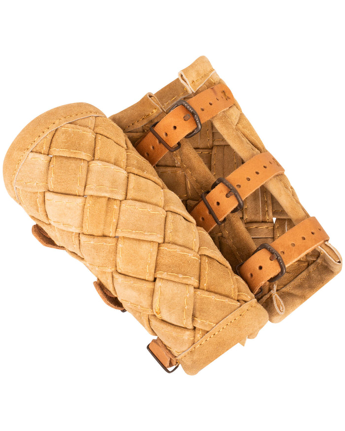 Sigurd Viking bracers, underarm guards, sand