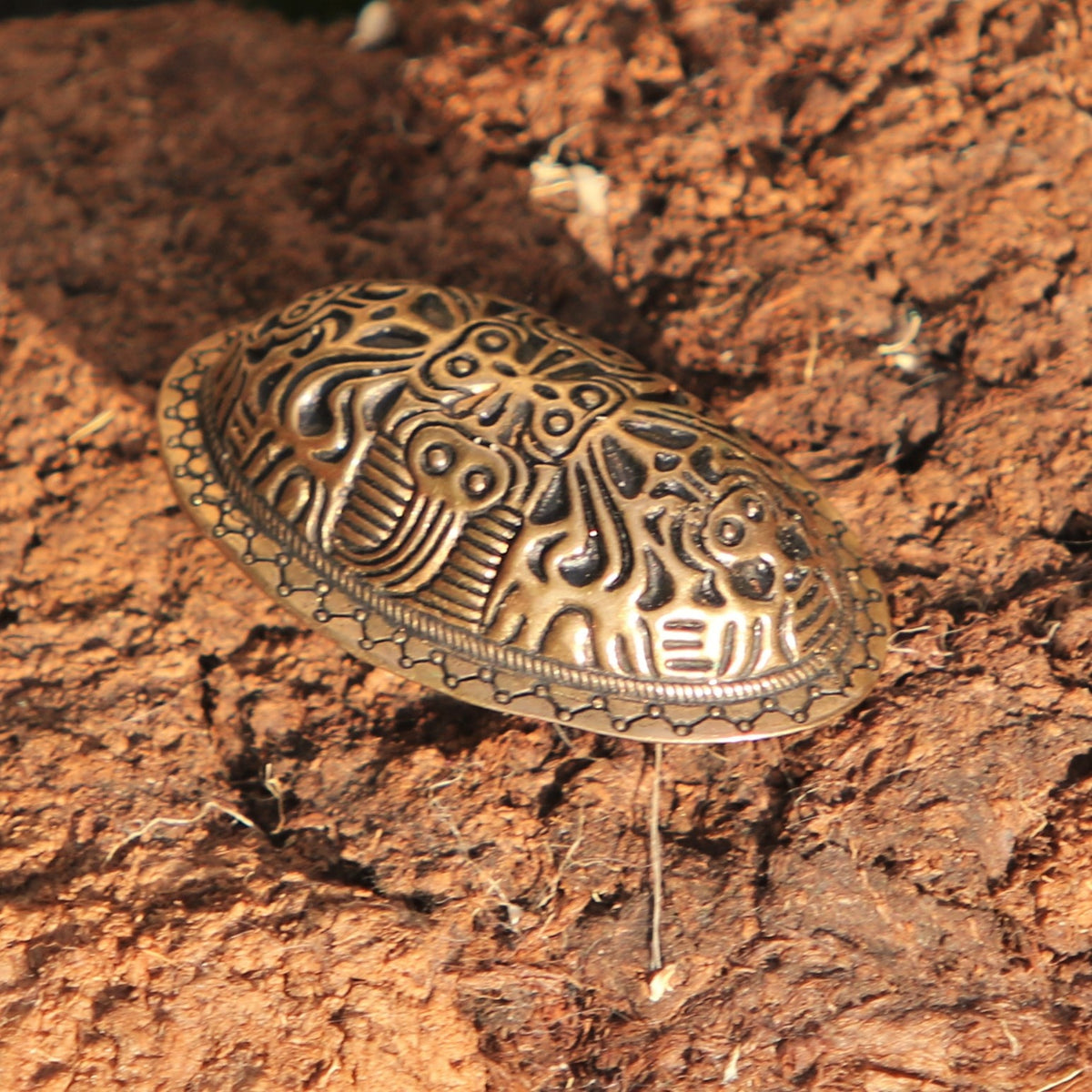 Viking tortoise brooch Finland, bronze, price per piece