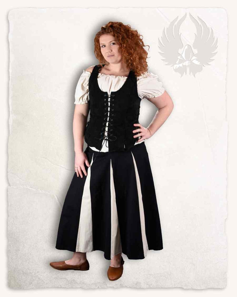 Carmen piratbluse, natur