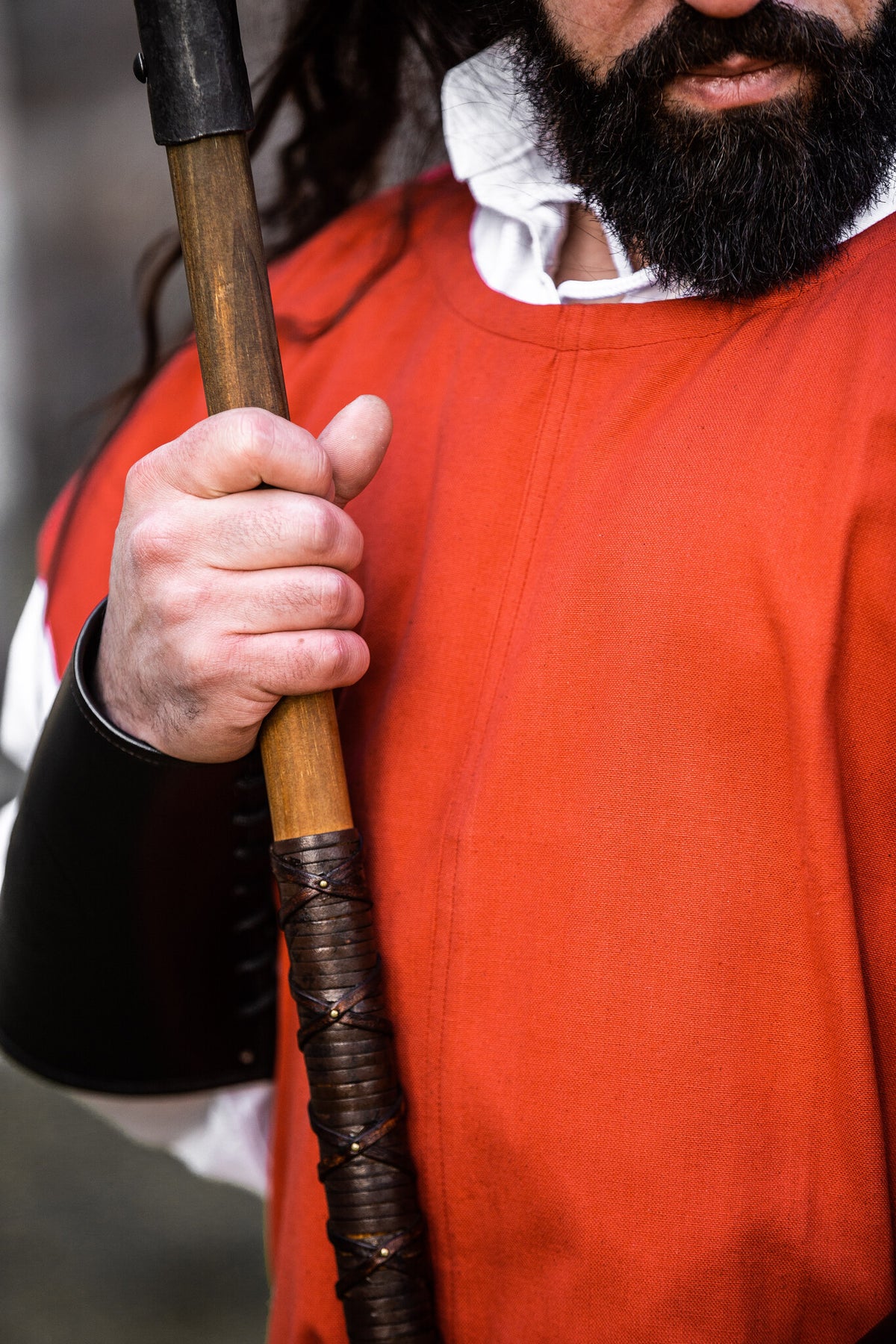 Surcoat men, red
