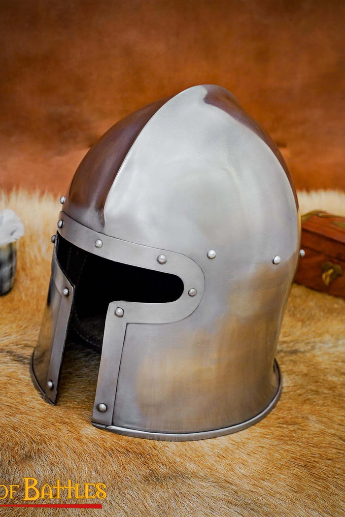 15th century Italian barbute, 1.6 mm