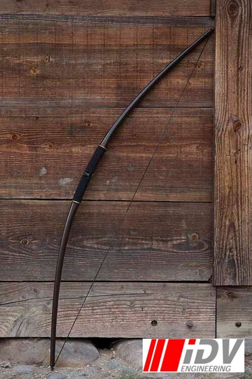 LARP bow 26 lbs, brown-gold