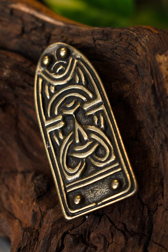Anglo-Saxon belt end