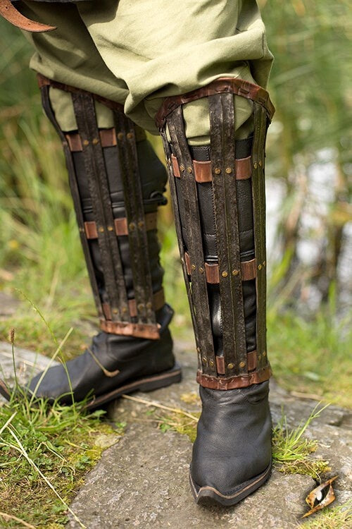 Viking greaves, bronzed, 1 mm