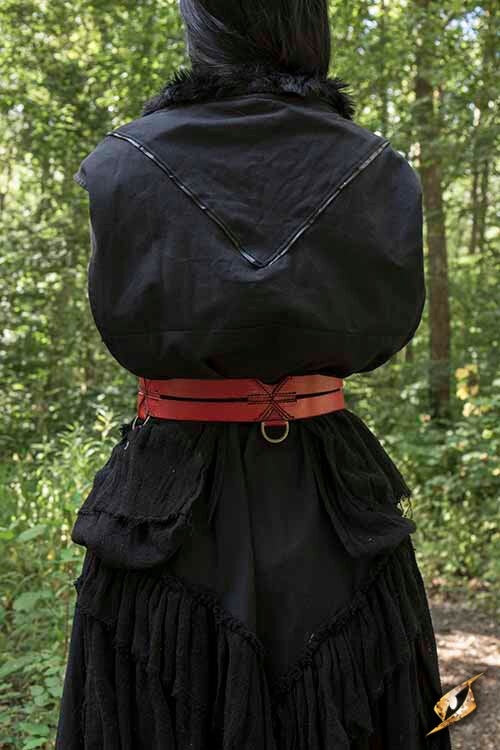 Twin X-belt, red, 110 cm