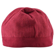 Birka hat herringbone motif, red