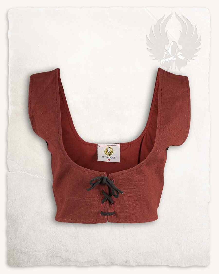 Annabelle bodice, burgundy