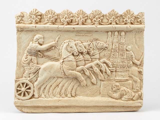 Reliëf chariot races Circus maximus