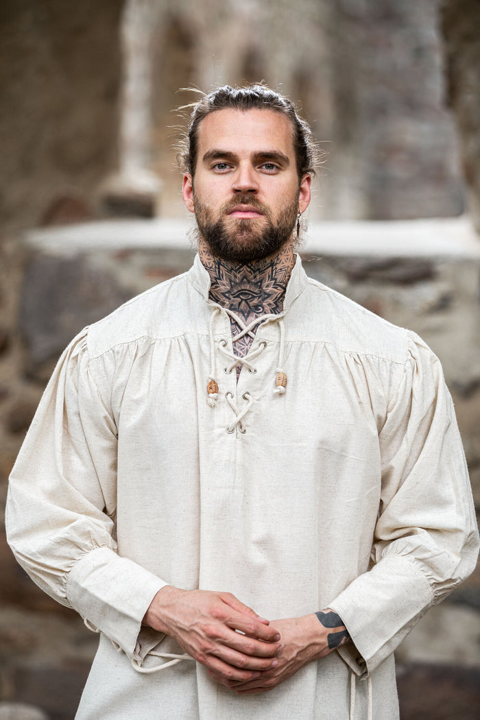 Renaissance Shirt Bernard, 16th-17th Century, Cream