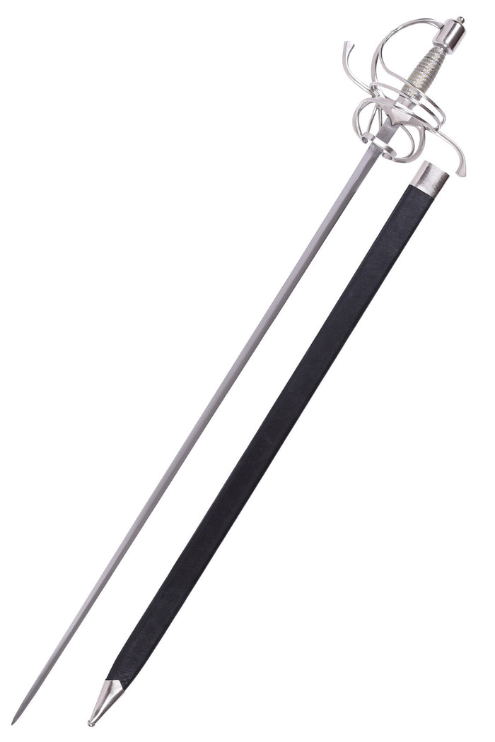 German rapier 17th century, semi-sharp