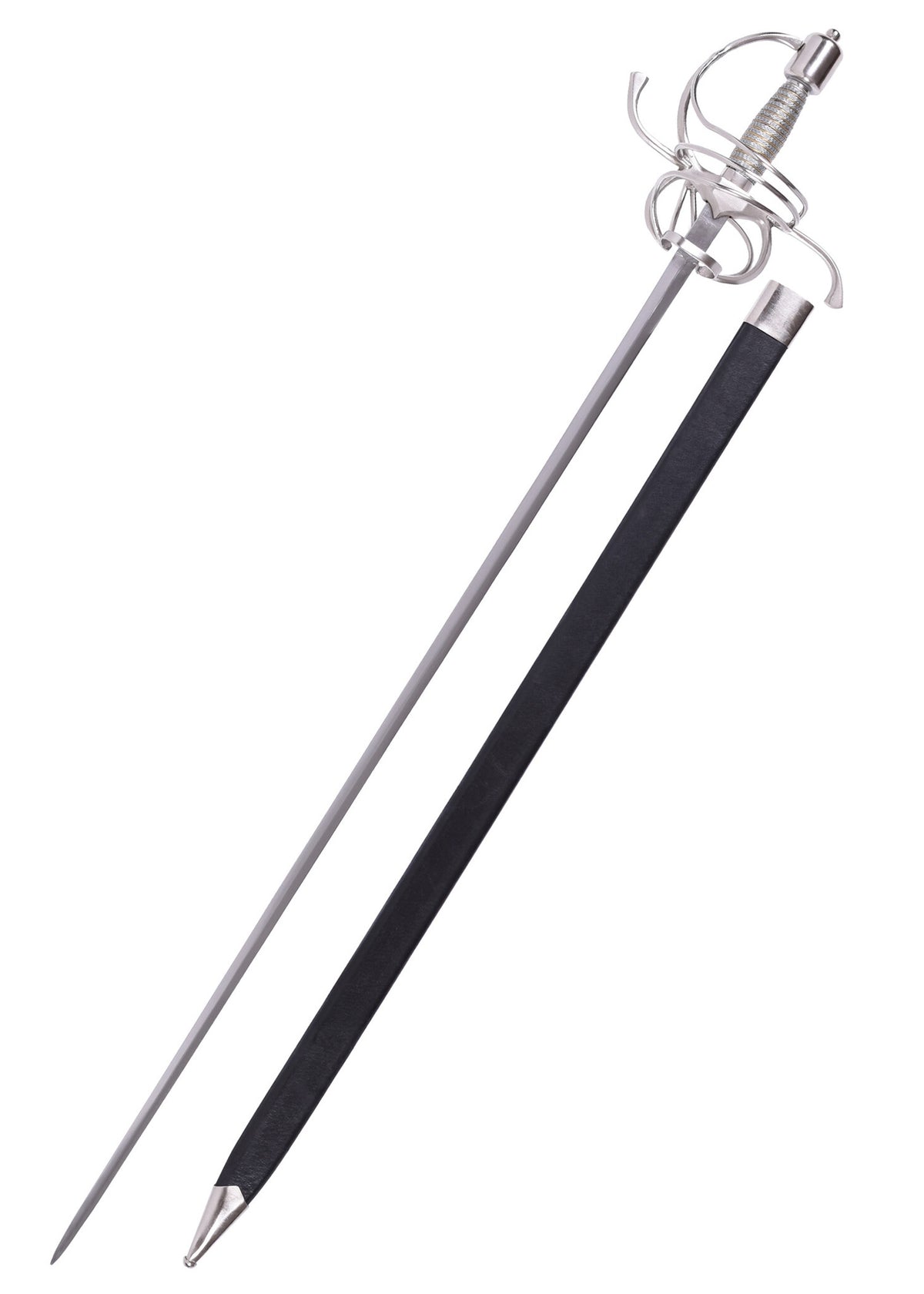 German rapier 17th century, semi-sharp