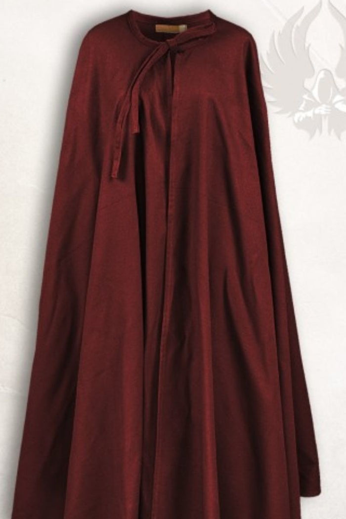 Mandilion, musketeer cloak Tilly, bordeaux red