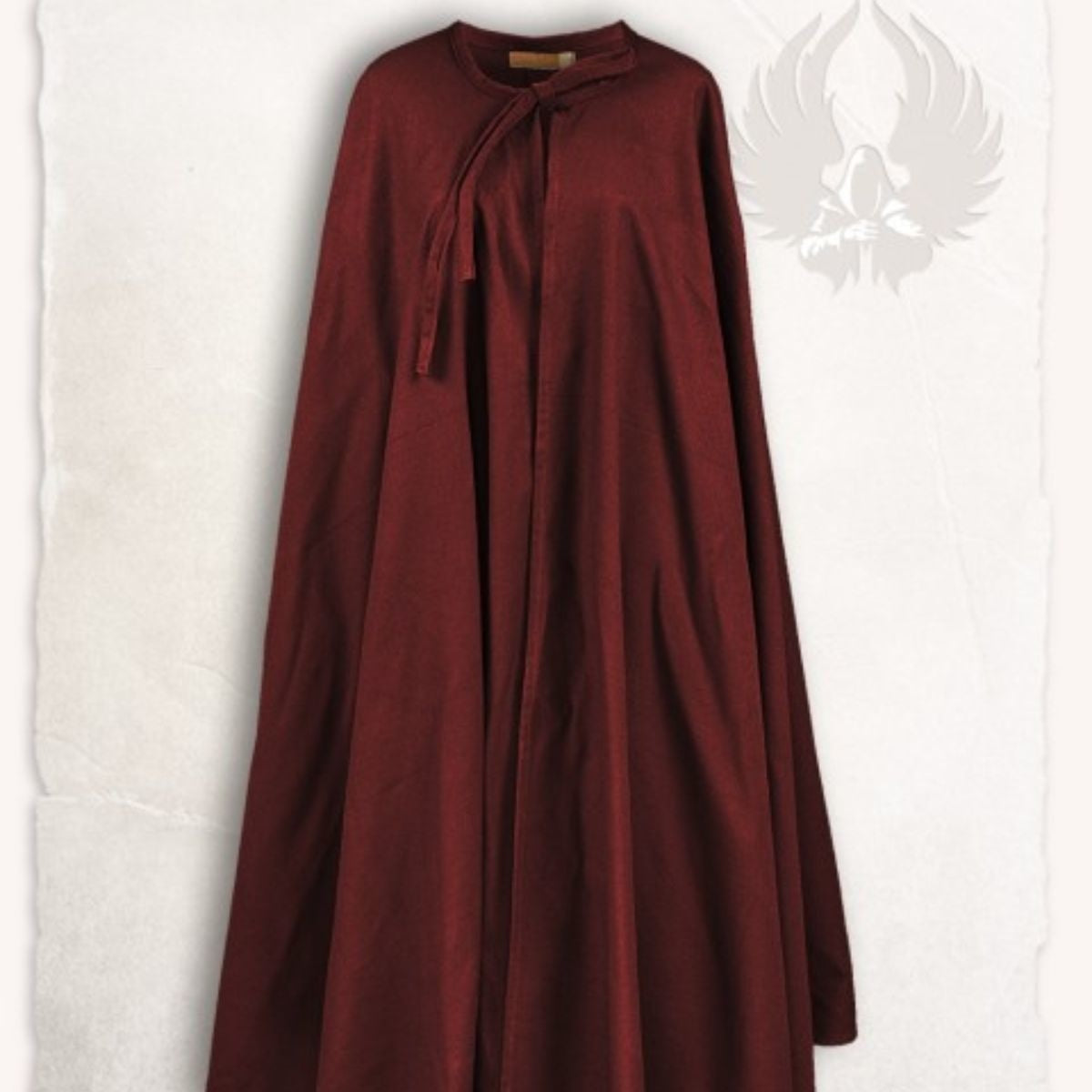 Mandilion, musketeer cloak Tilly, bordeaux red