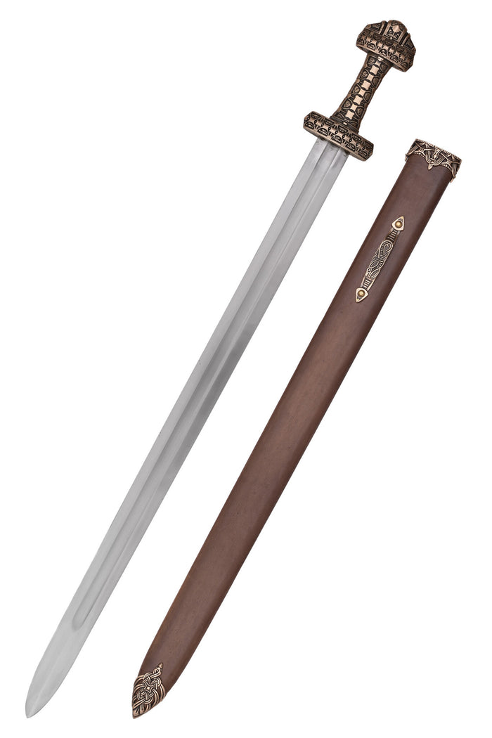 Viking sword island Eigg, Petersen type D, semi-sharp