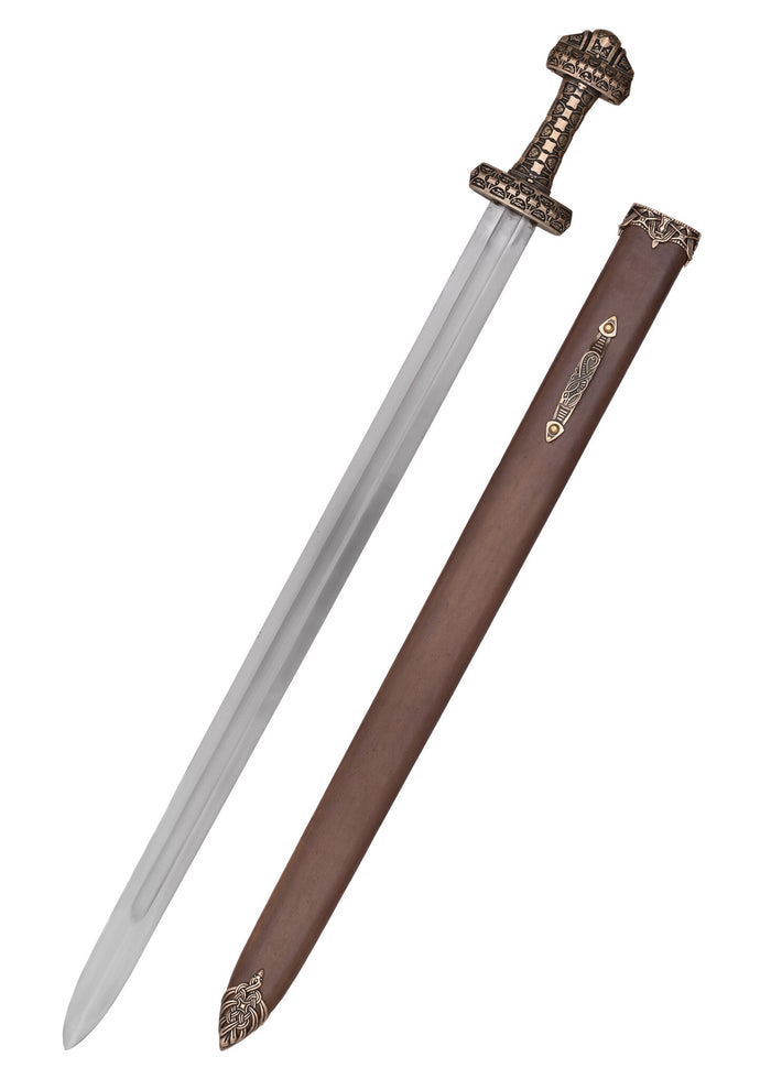 Viking sword island Eigg, Petersen type D, semi-sharp