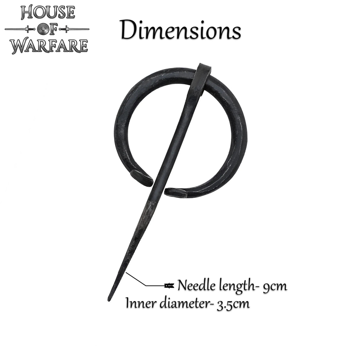 Horseshoe fibula, iron