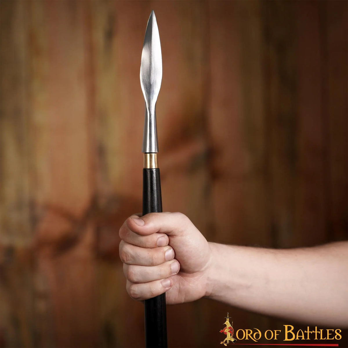 Leaf-shaped Germanic javelin spearhead (framms), semi-sharp