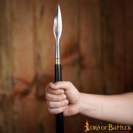 Leaf-shaped Germanic javelin spearhead (framms), semi-sharp