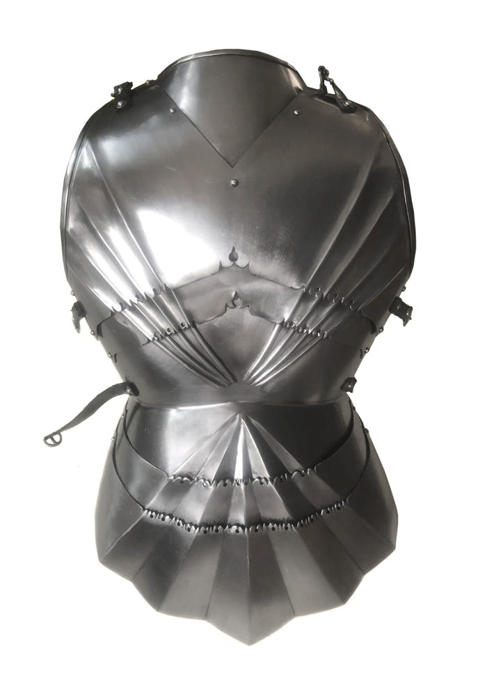 Gothic cuirass with faulds and culet, 1–1.2 mm