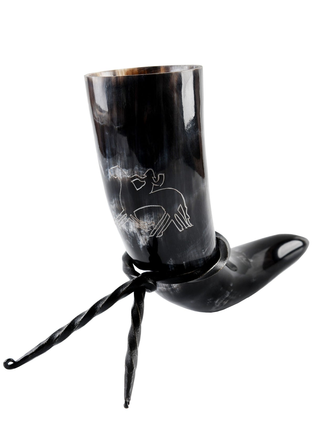 Drinking horn, Odin with Sleipnir, 200-300 ml