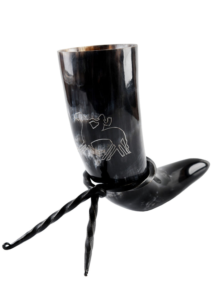 Drinking horn, Odin with Sleipnir, 200-300 ml
