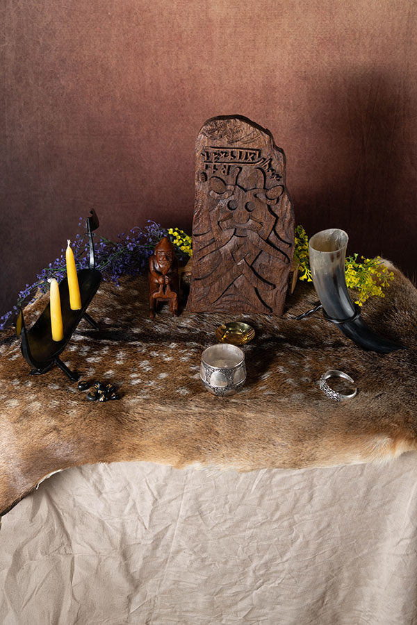 Candle holder Viking ship