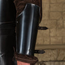 Markward bracers, underarm guards, black, 1.2 mm