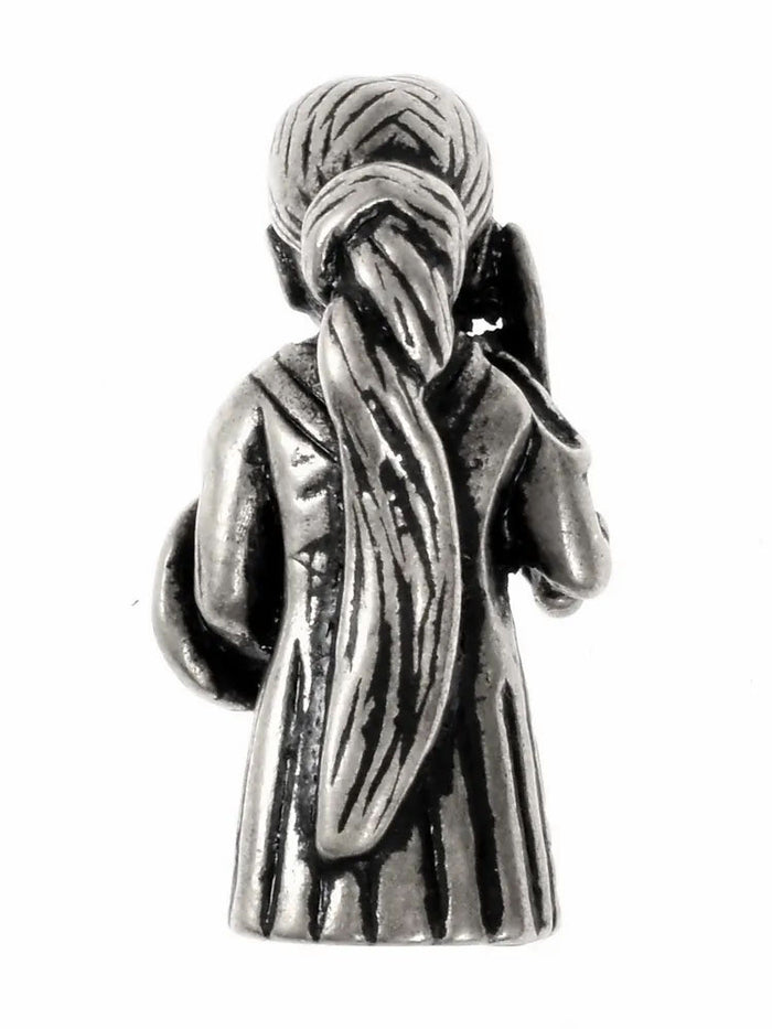 Viking valkyrie-amulet Harby, silvered bronze