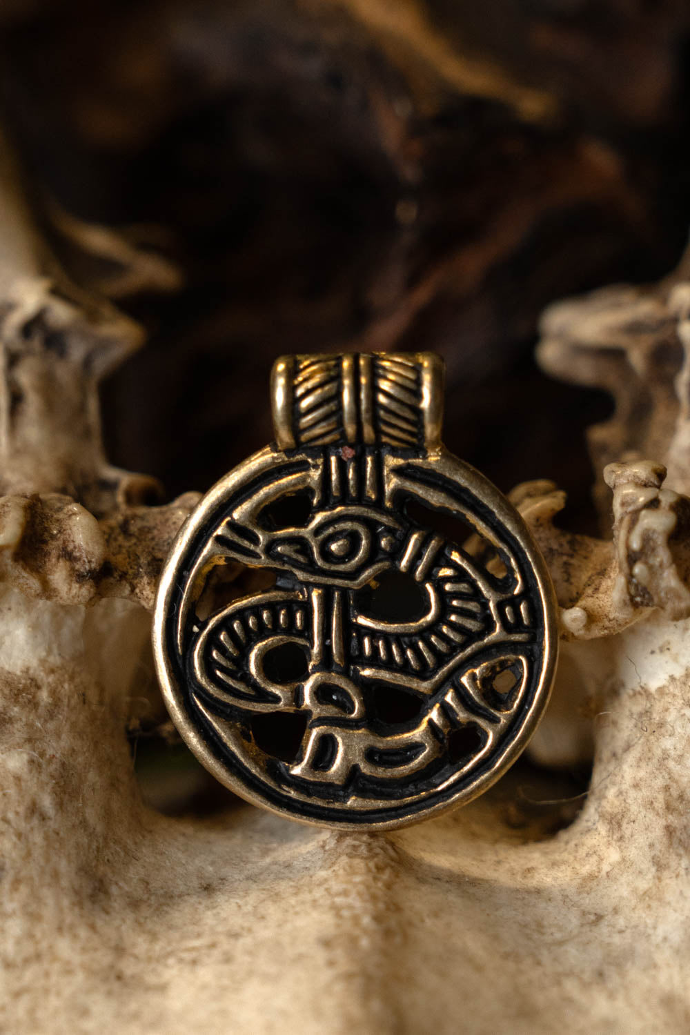 9th century Birka amulet, bronze