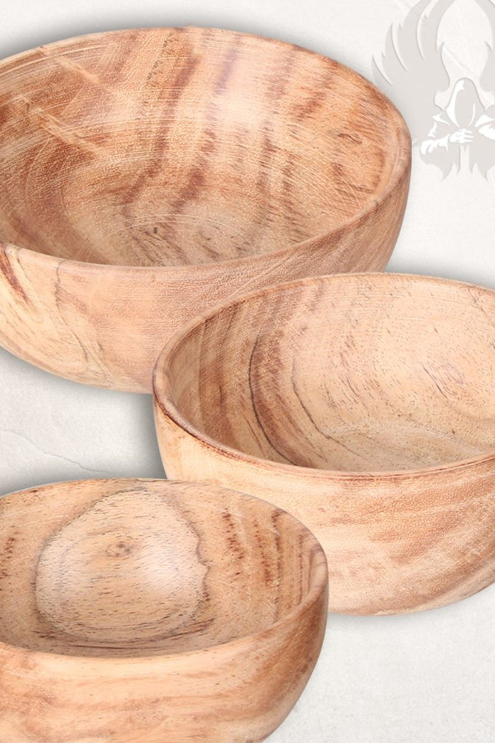 Medieval wooden bowl S