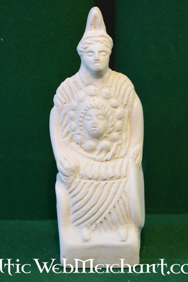 Roman votive statue goddess Minerva