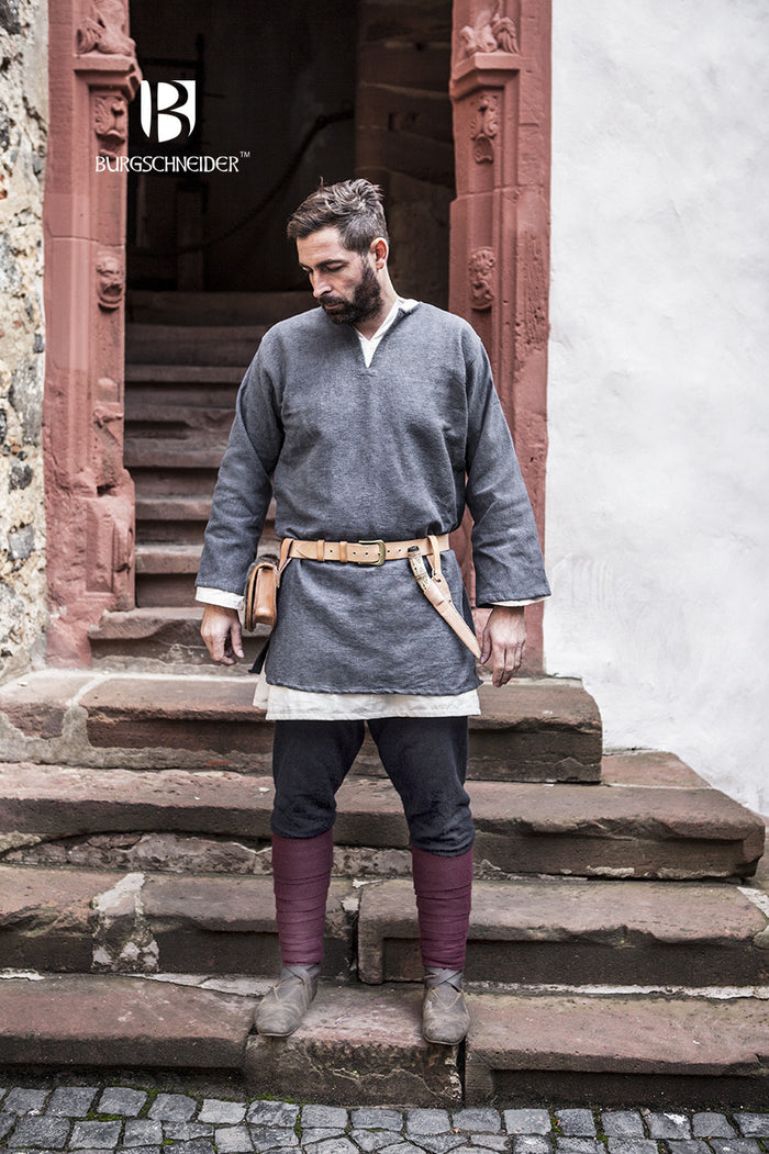 Viking tunic Erik, gray