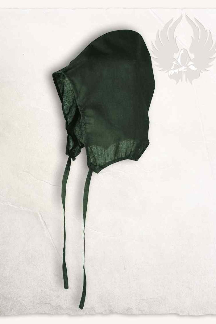 Medieval cap Jaspar, green