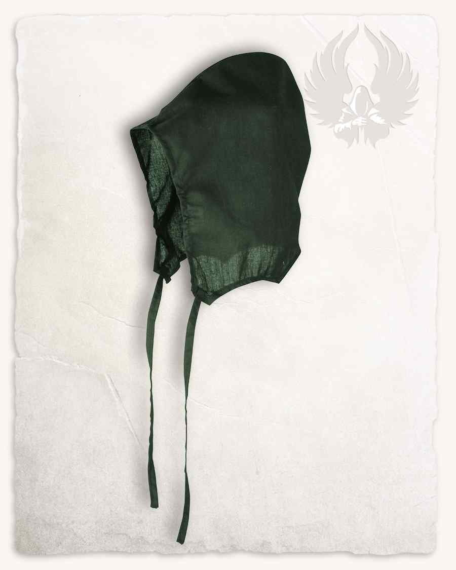 Medieval cap Jaspar, green
