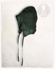 Medieval cap Jaspar, green