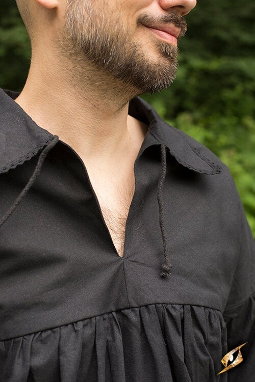 Baroque Shirt Jack, 17th Century, black
