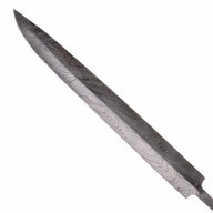 Alemannian seaxblade, damascus steel