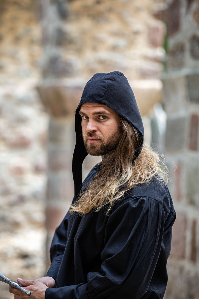 Medieval cap, black