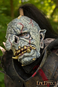 Troll mask with hair