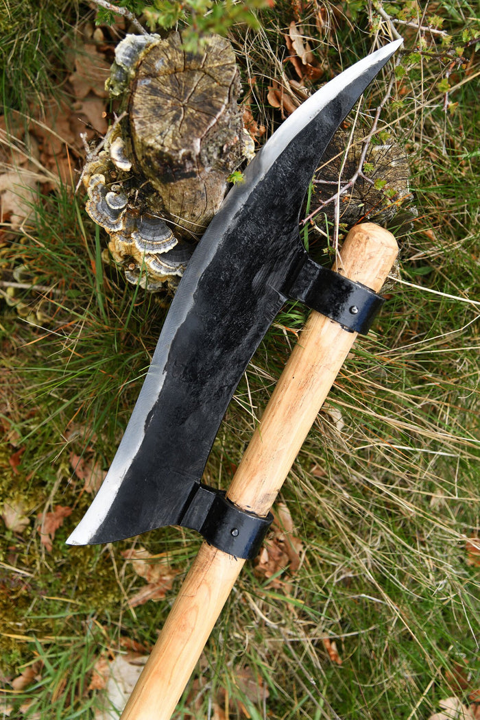 15th century voulge, semi-sharp