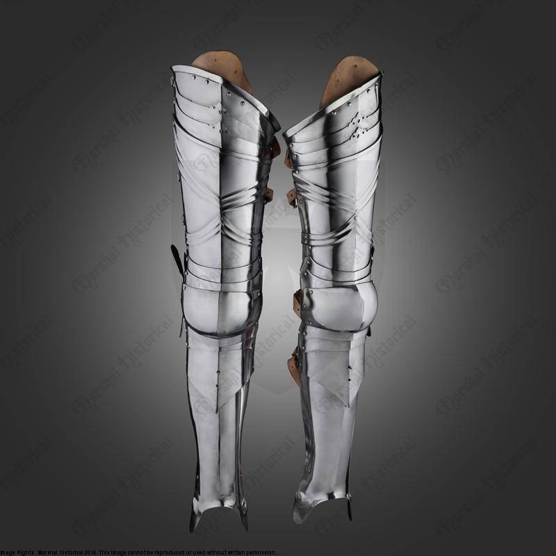 Gothic leg armour (1460–1500), 1.6 mm