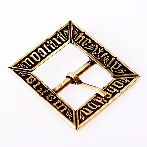 15th-century buckle Erik, silver-plated