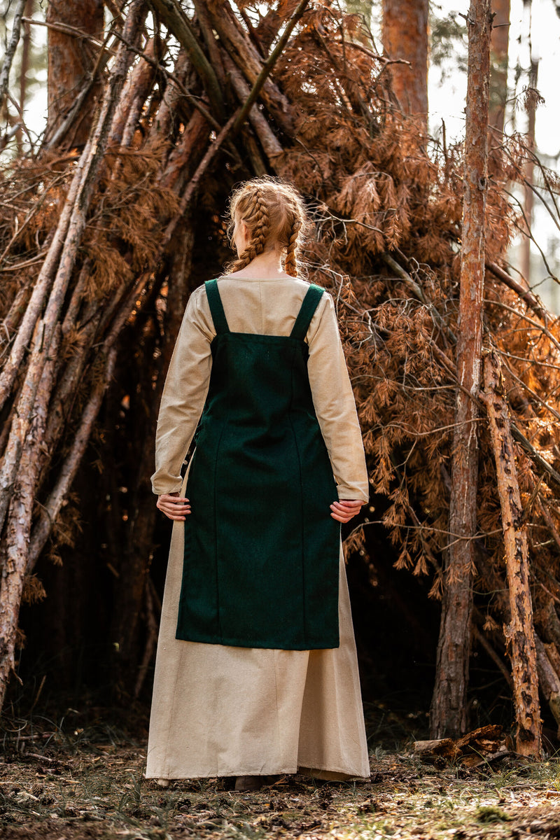 Hangeroc Frigg, groen, wolmix