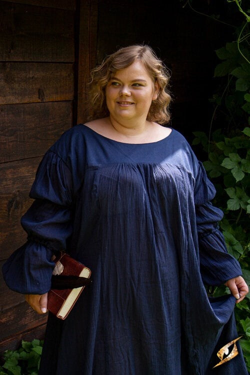 Renaissance dress Lucretia, blue
