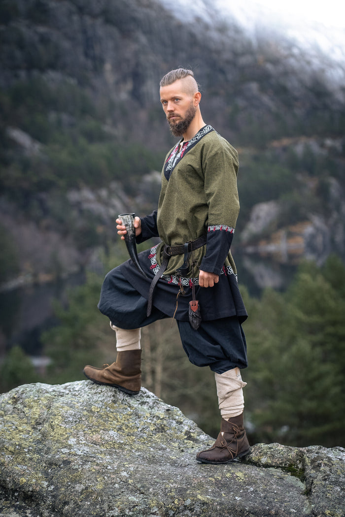 Viking Tunic Haakon, olive green