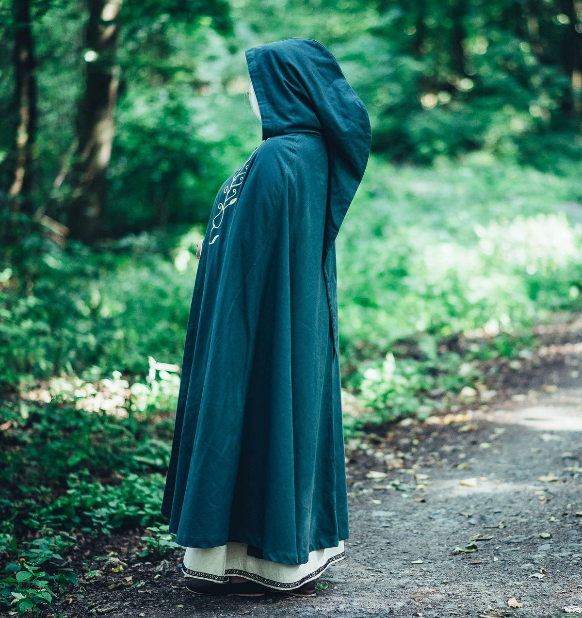 Cloak Serafina, green
