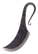Hand-forged knife, semi-sharp